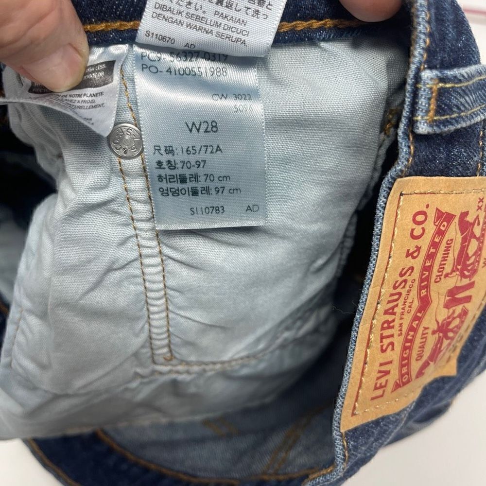 Levi’s 501 shorts Sz 28 - Picture 4 of 4